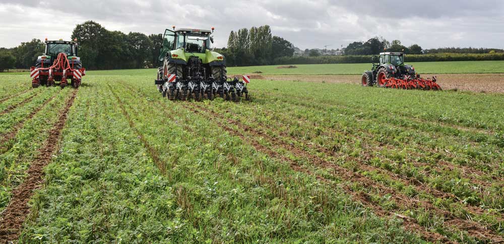  - Illustration Le strip-till en démonstration en Ille-et-Vilaine