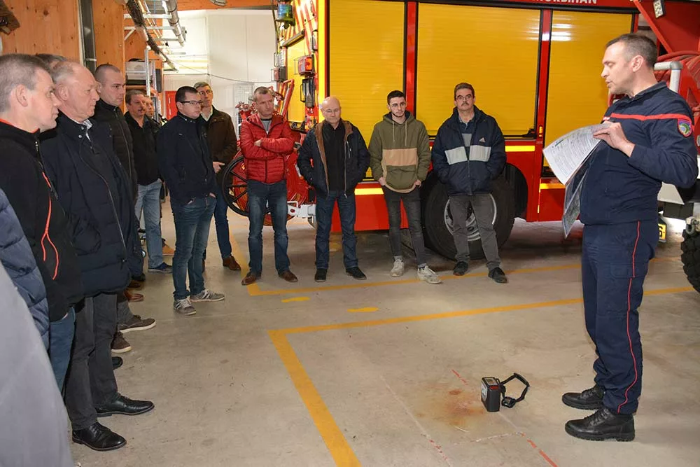  - Illustration Les salariés de Cuma face au risque d’incendie