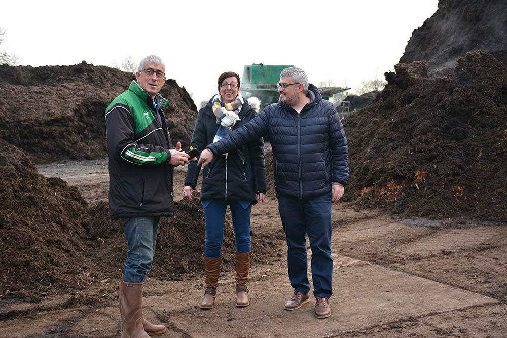  - Illustration La SCEA de Hent Coët composte 19000 tonnes de déchets verts