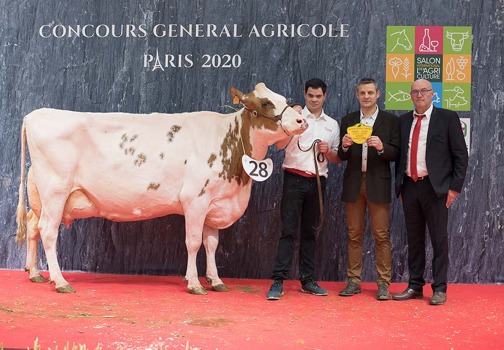 - Illustration Concours Pie rouge Salon de l’Agriculture : Fidelor P au sommet