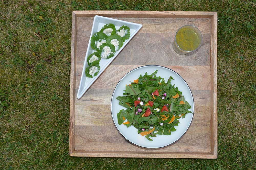  - Illustration À la table des bonnes mauvaises herbes