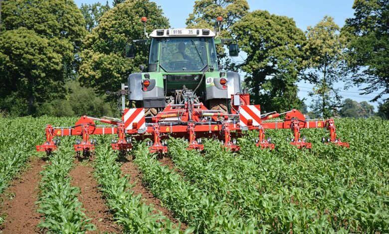 une bineuse polyvalente en semis sur 6 ou 8 rangs journal paysan breton