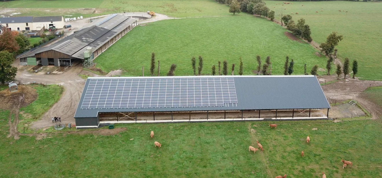Photovoltaique - Illustration Production d’énergie à la ferme