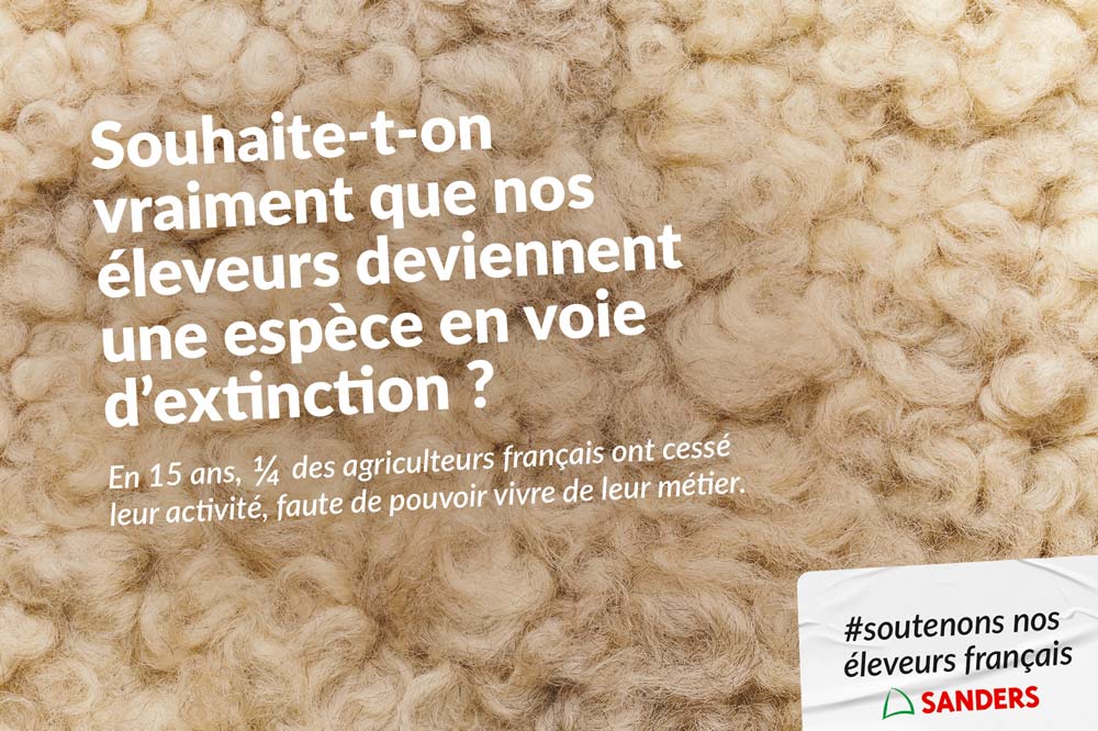 sanders soutenonsnoseleveurs 1 - Illustration Sanders expose une frise pédagogique au SIA