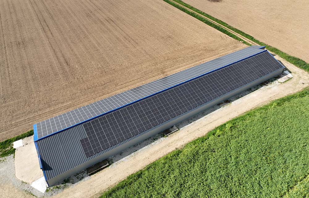 12609.hr - Illustration Du photovoltaïque orienté au Nord