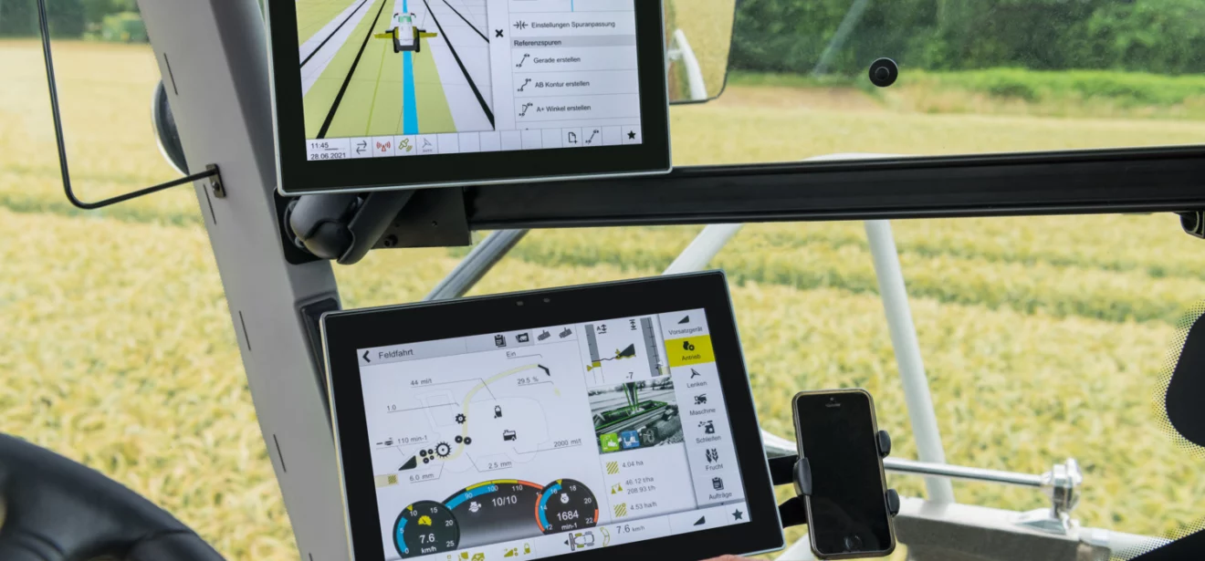 Claas et Trimble développent le nouveau système de guidage Claas GPS Pilot - Illustration Une nouvelle génération de guidage chez Claas