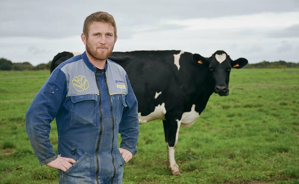 - Illustration 35.000 litres de lait par vache réformée