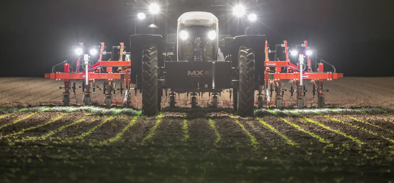 mode combi cam steketee lemken bineuse - Illustration Biner plus précisément avec deux caméras