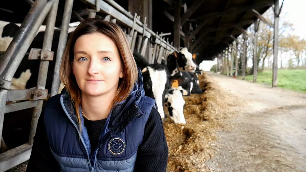 Eva Garre Eva en élevage conseil en agriculture - Illustration Podcast: L’avenir de l’agriculture est-elle dans la formation des nouveaux talents ?