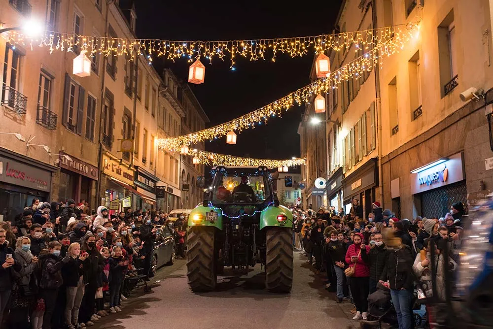  - Illustration Les JA prêts pour les parades de Noël