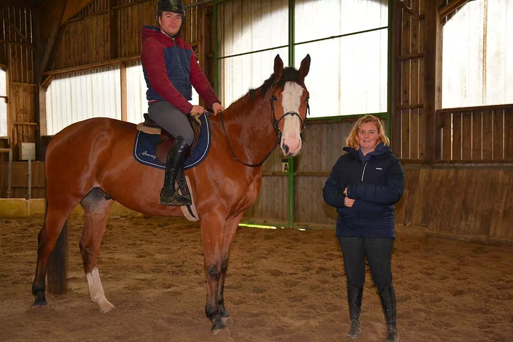  - Illustration Ils façonnent des chevaux de concours