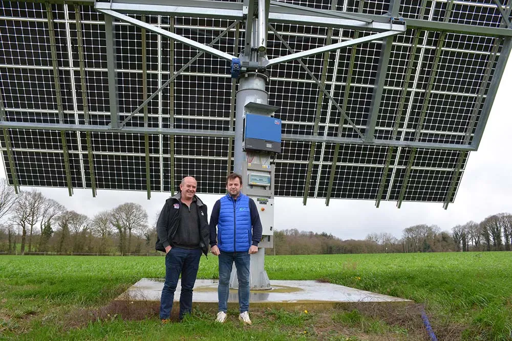 14519.hr - Illustration Prolonger l’effet du tracker solaire la nuit