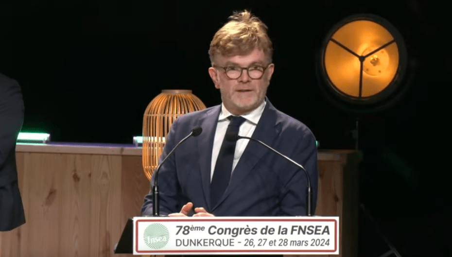 19620.hr - Illustration Au congrès de la FNSEA, Marc Fesneau fait un point d’étape