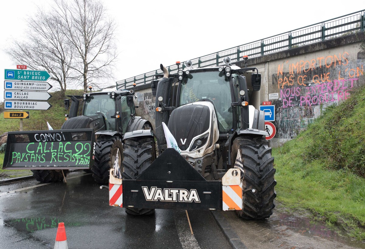 Les agriculteurs de Callac ne décolèrent pas | Journal Paysan Breton
