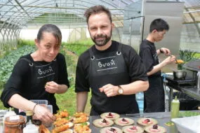 Cuisine délocalisée sous serre