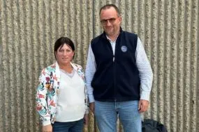 Portraits de deux responsables de syndicat agricole