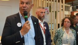 Arnaud Rousseau, président de la FNSEA, au Space