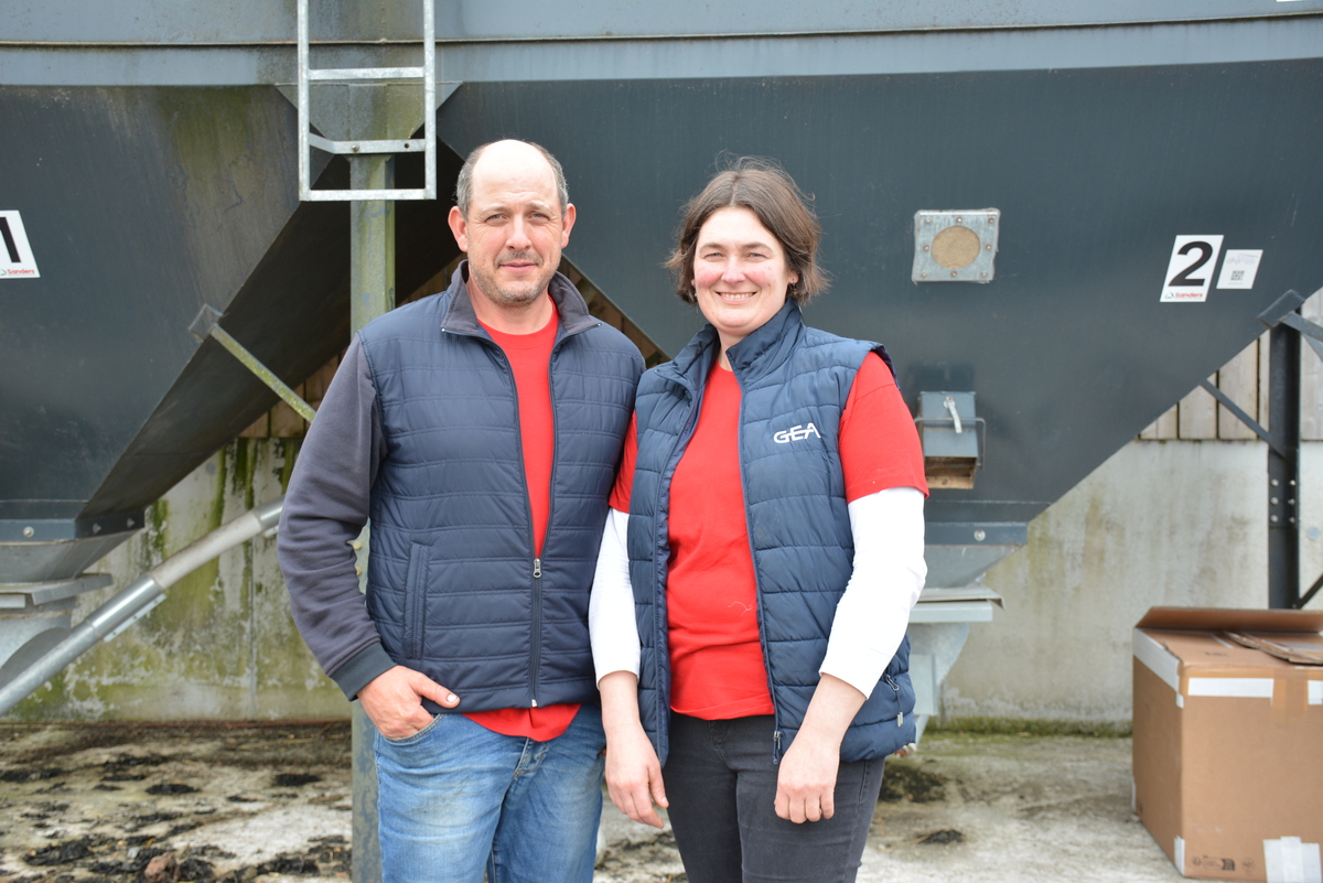 Couple d'éleveurs