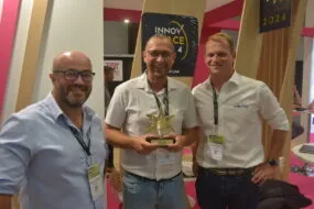 De gauche à droite : Thomas Kersebet, Jean-Christophe Begoc et Steven Simon