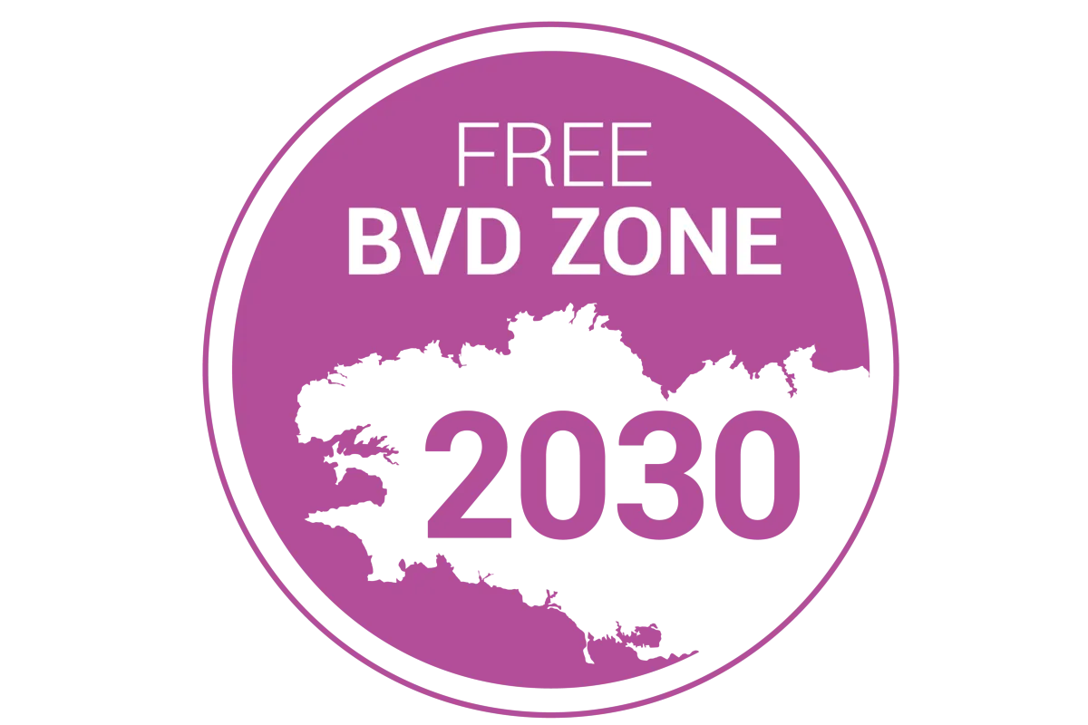 macaron bvd éradication 2030 - Illustration « L’éradication de la BVD implique un effort collectif »