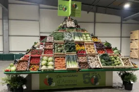 Une pyramide de légumes