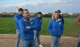 Yann Le Gac et les Jeunes Agriculteurs du Finistère