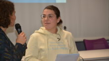 Une jeune femme témoigne