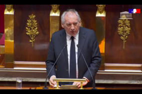 François Bayrou lors de son discours de politique générale