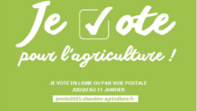 Une partie de l'affiche des élections chambres d'agriculture 2025