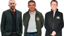 De gauche à droite : Samuel Dugas, Cédric Henry, Joseph Martin