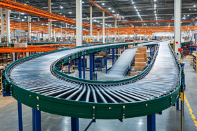 Chaine de production dans une usine