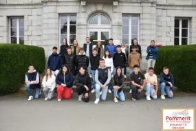 Photo de classe du BTS ACSE 1A - 2024 2025 du lycée de Pommerit Jaudy