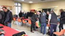 Vue générale dans la salle du Repair Café