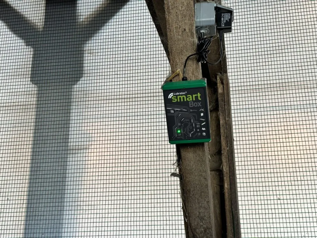 Dans la stabulation et dans la nurserie, la SmartBox mesure l'ambiance.