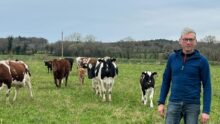 Jean-François Bréhaut, éleveur laitier en système herbager et cultivateur de blé