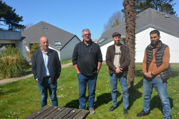 MArc Kéranguéven, Alain Argouarch, Abdelouahed Laachachi et Mustapha Amrini