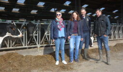 Marie-Claire Picart, Pascale et Franck Chombart et Jean-Jacques Picart