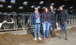 Marie-Claire Picart, Pascale et Franck Chombart et Jean-Jacques Picart