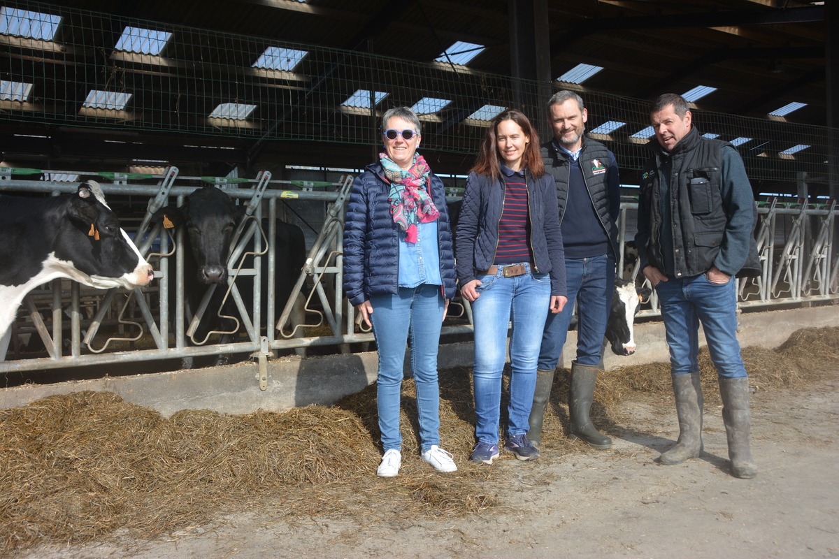 Marie-Claire Picart, Pascale et Franck Chombart et Jean-Jacques Picart - Illustration Confiance et communication : « Les cédants ont fait la différence »