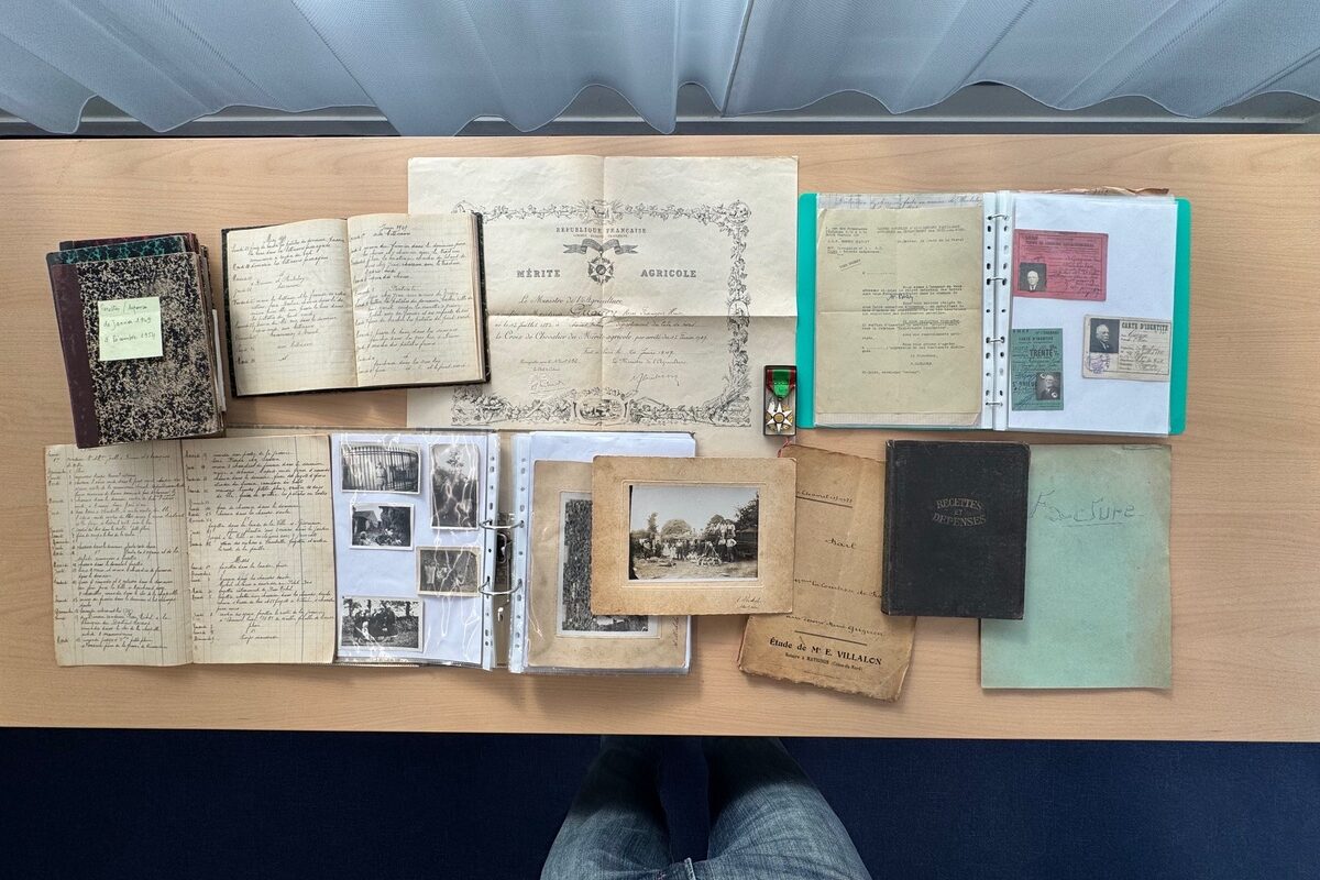 Des documents d'archives - Illustration À la recherche d’archives agricoles