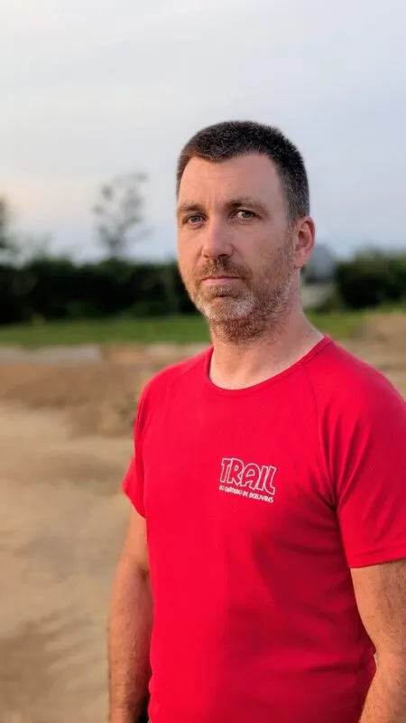 Romain Marqué, associé du Gaec Dyna Milk.