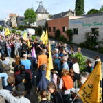 manifestants de la Confédération paysanne