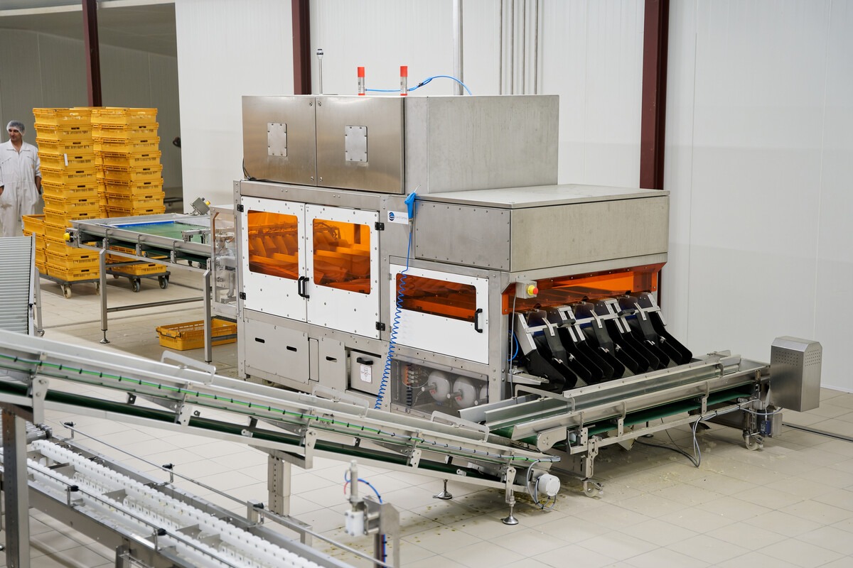 La machine compacte n'utilise que 5 m<SUP>2</SUP> au sol.