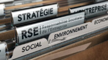 Des étiquettes dans un classeur de rangement de dossier