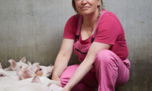 Dominique Gautier, éleveuse de porcs et présidente d’Agriculteurs de Bretagne
