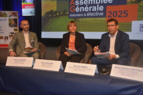 Les responsables de la MSA d'Armorique à Carhaix