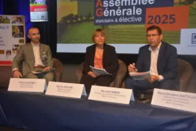 Les responsables de la MSA d'Armorique à Carhaix