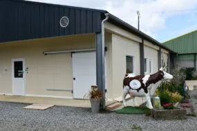 bâtiment de transformation du lait
