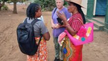 Un groupe de femme à Madagascar