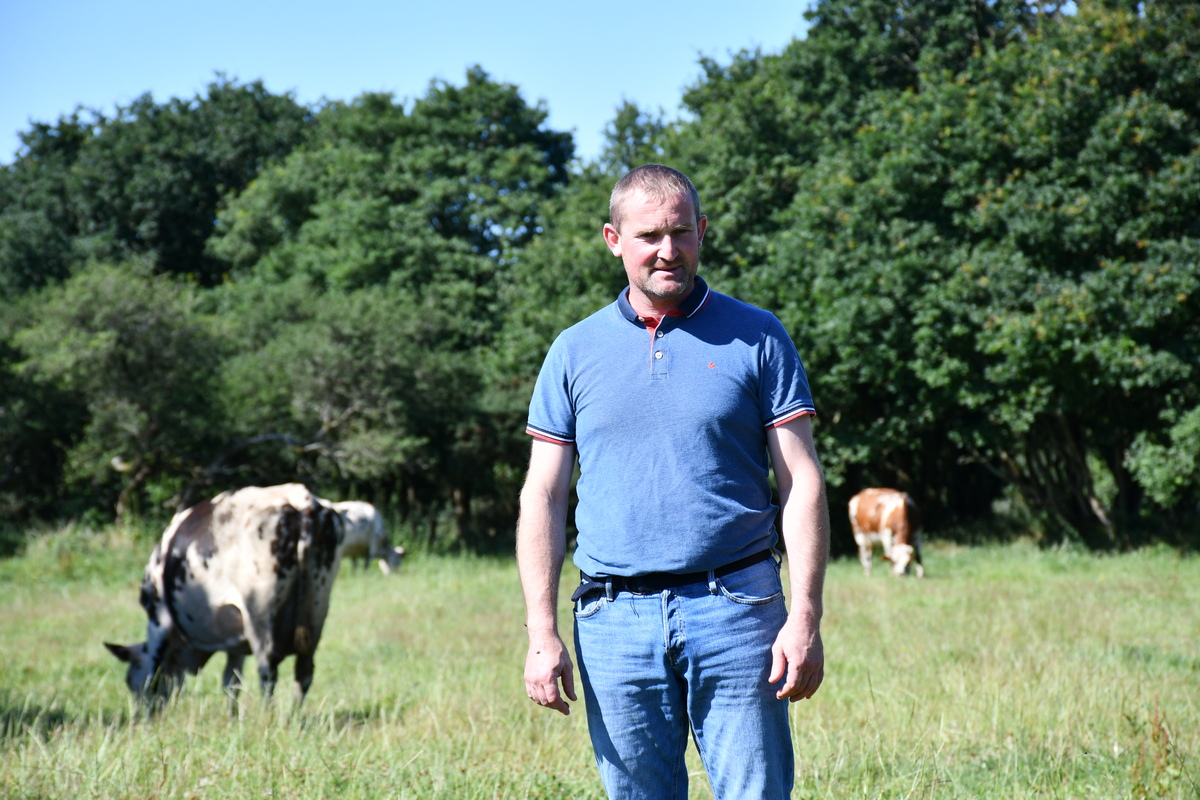 La SAU de 127 ha compte 97 ha d’herbe.